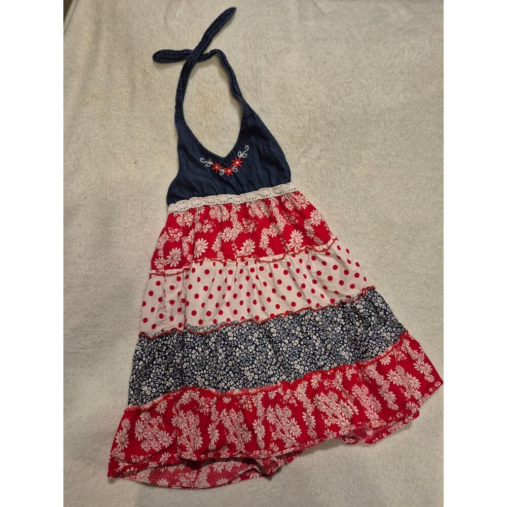 Girls Halter Dress, Size 6x